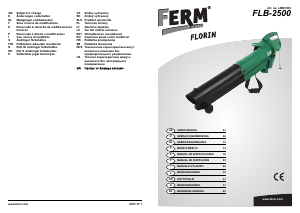 Manual FERM LBM1008 Leaf Blower