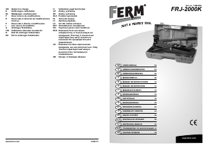 Εγχειρίδιο FERM TJM1002 Γρύλος