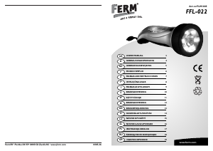 Bruksanvisning FERM FLM1005 Ficklampa