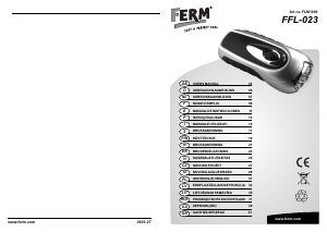 Brugsanvisning FERM FLM1006 Lommelygte