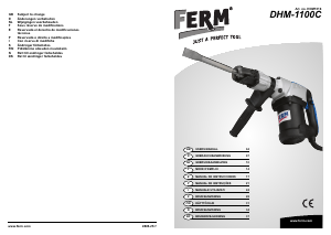 Käyttöohje FERM HDM1016 Murtovasara