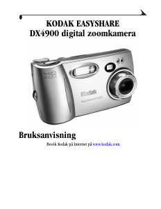 Bruksanvisning Kodak EasyShare DX4900 Digitalkamera
