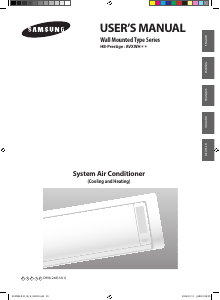 Bruksanvisning Samsung AVXWHH071EA Luftkonditionering