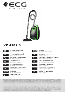 Manual ECG VP 4102 S Vacuum Cleaner