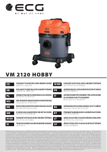 Használati útmutató ECG VM 2120 Hobby Porszívó