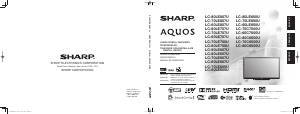 Bruksanvisning Sharp AQUOS LC-60C6500U LCD TV
