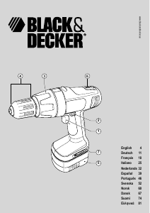 Εγχειρίδιο Black and Decker PS142/H Οδηγός τρυπανιών