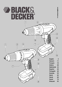 Handleiding Black and Decker VPX1212 Schroef-boormachine