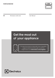 Manual AEG KMK525800M Microwave