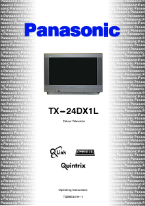 Bruksanvisning Panasonic TX-24DX1L TV