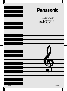 Handleiding Panasonic SX-KC211 Keyboard