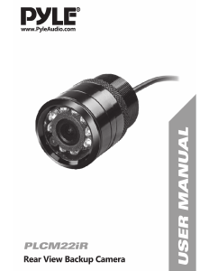 Manual Pyle PLCM22IR Reversing Camera