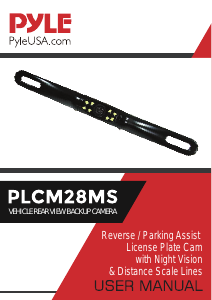 Bruksanvisning Pyle PLCM28MS Färgkamera