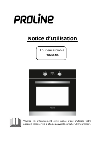 Mode d’emploi Proline POM652SS Four