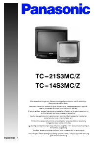 Brugsanvisning Panasonic TC-14S3MCZ TV