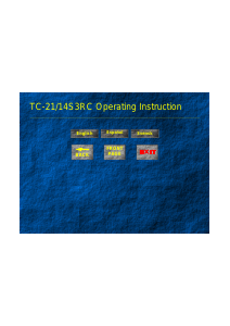 Bruksanvisning Panasonic TC-21S3RC TV
