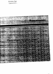 Bruksanvisning Panasonic TC-2175 TV