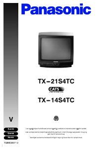 Bruksanvisning Panasonic TX-14S4TCV TV