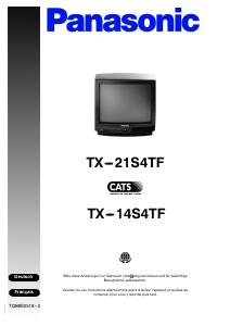 Bedienungsanleitung Panasonic TX-14S4TF Fernseher