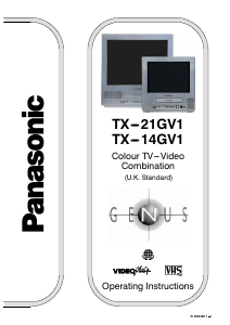 Bruksanvisning Panasonic TX-21GV1 TV