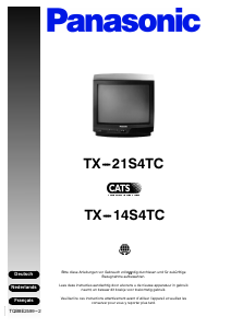 Bedienungsanleitung Panasonic TX-21S4TC Fernseher