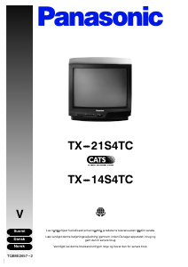 Brugsanvisning Panasonic TX-21S4TCV TV