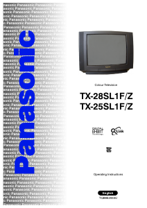 Bruksanvisning Panasonic TX-25SL1FZ TV