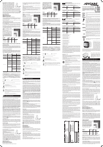 Handleiding Joycare JC-600 Bloeddrukmeter