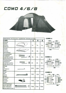 Manual High Peak Como 4 Tent