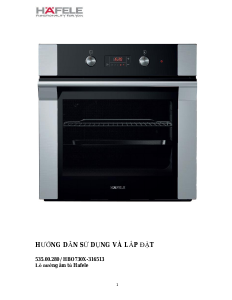 Hướng dẫn sử dụng Häfele 535.00.280 Lò nướng