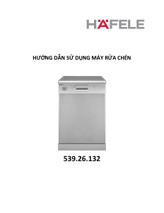 Hướng dẫn sử dụng Häfele 539.26.132 Máy rửa chén