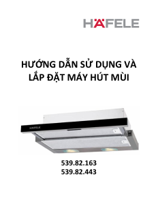 Hướng dẫn sử dụng Häfele 539.82.163 Mũ đầu bếp