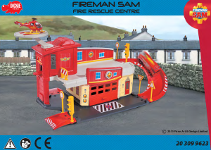 Посібник Dickie Toys Fireman Sam Fire Rescue Centre