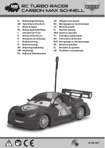 Manual Dickie Toys Carbon Turbo Racer Max Schnell Mașină cu telecomanda