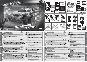 Manuál Dickie Toys Hornet Racer Automobil na vysílačku