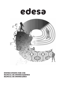 Manual de uso Edesa HOME-LT1006 Lavadora