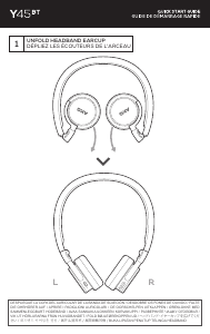 Handleiding AKG Y45BT Koptelefoon