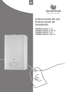 Manual de uso Saunier Duval Themaclassic FAS 25 Caldera de gas