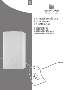 Manual de uso Saunier Duval Themafast F 25 H-MOD Caldera de gas