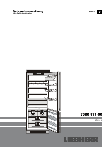 Bedienungsanleitung Liebherr CBNbs 4878 Kühl-gefrierkombination
