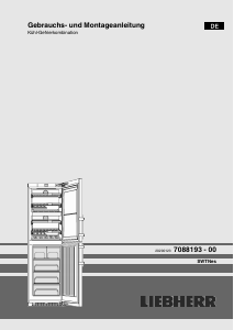 Bedienungsanleitung Liebherr SBSes 8496 Kühl-gefrierkombination