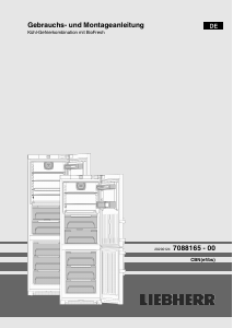 Bedienungsanleitung Liebherr CBNef 5735 Kühl-gefrierkombination