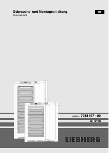 Bedienungsanleitung Liebherr GN 4135 Gefrierschrank