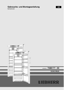 Bedienungsanleitung Liebherr Kef 4330 Kühlschrank