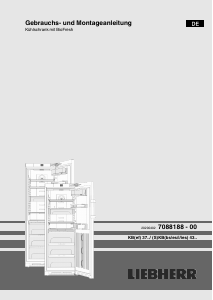 Bedienungsanleitung Liebherr KBbs 4370 Kühlschrank