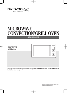 Handleiding Daewoo KOC-9N8V Magnetron