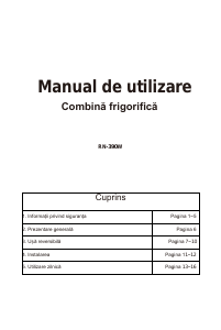 Manual Daewoo RN-390W Combina frigorifica