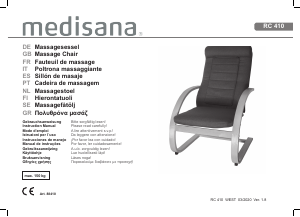 Mode d’emploi Medisana RC 410 Appareil de massage