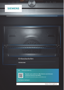 Bedienungsanleitung Siemens HS858GXB6C Backofen