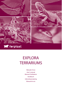 Bedienungsanleitung Ferplast Explora 50 Terrarium